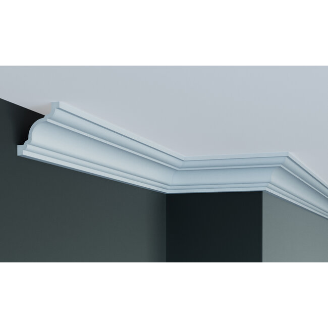 Grand Decor Kroonlijst P819 (64 x 69 mm), polyurethaan, lengte 2 m