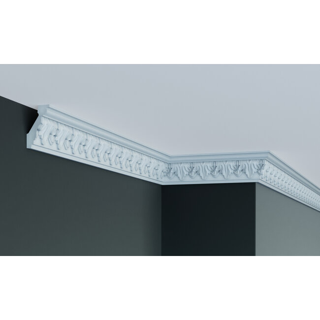 Grand Decor Cornice C747 (64 x 30 mm), polyurethane, length 2 m