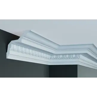 Grand Decor Kroonlijst C755 (130 x 120 mm), polyurethaan, lengte 2 m