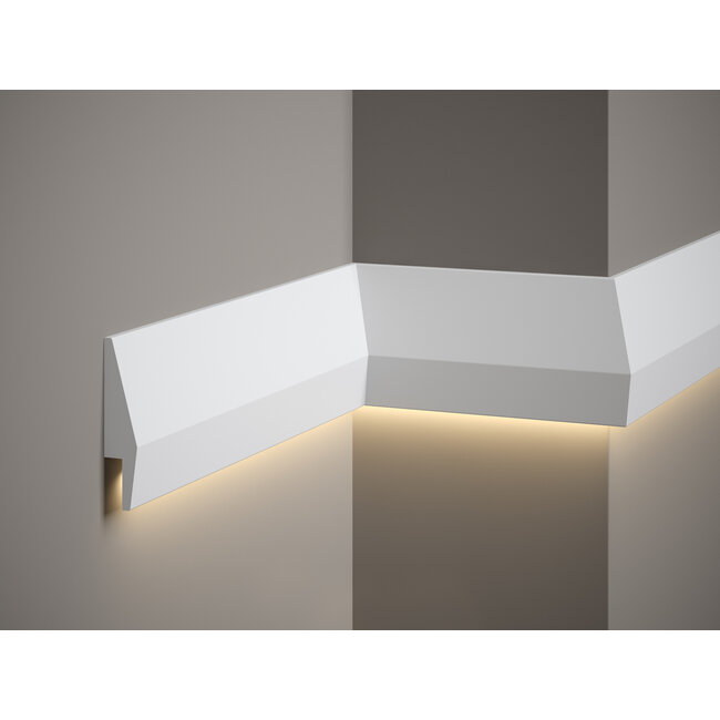 Mardom Decor Plint MD016 LED (100 x 23 mm), lengte 2 m