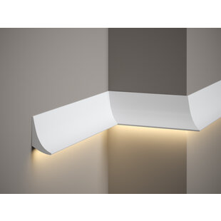 Plint QL006 LED (70 x 42 mm), lengte 2 m