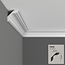 Grand Decor Ceiling moulding P908 (57 x 56 mm), polyurethane, length 2 m