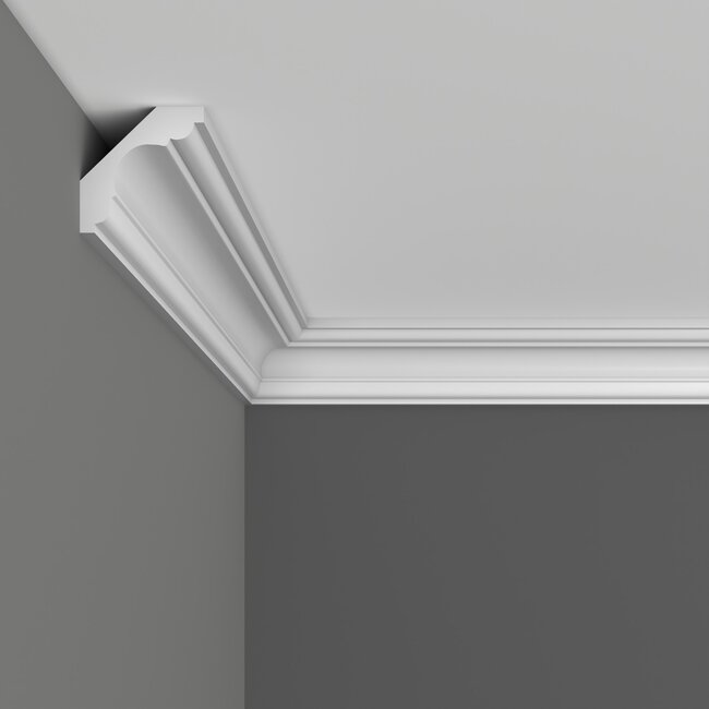 Grand Decor Ceiling moulding P908 (57 x 56 mm), polyurethane, length 2 m