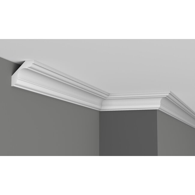 Grand Decor Ceiling moulding P908 (57 x 56 mm), polyurethane, length 2 m