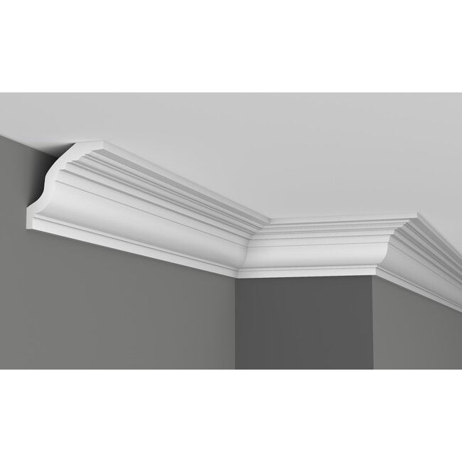 Grand Decor Kroonlijst P905 (81 x 80 mm), polyurethaan, lengte 2 m