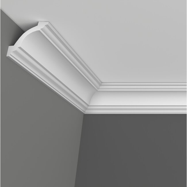 Grand Decor Plafondlijst P835 (87 x 79 mm), polyurethaan, lengte 2 m