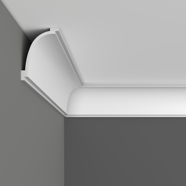 Grand Decor Cornice P893 (90 x 65 mm), polyurethane, length 2 m
