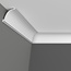 Grand Decor Cornice P893 (90 x 65 mm), polyurethane, length 2 m