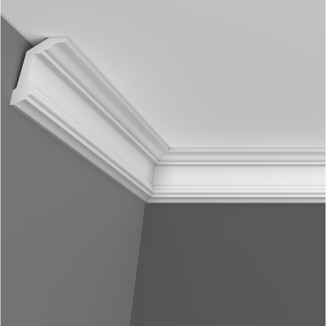 Grand Decor Kroonlijst P923 (96 x 56 mm), polyurethaan, lengte 2 m