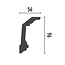Grand Decor Cornice P923 (96 x 56 mm), polyurethane, length 2 m