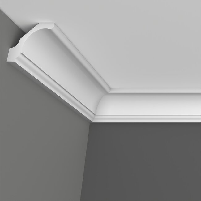 Grand Decor Plafondlijst P935 (89 x 84 mm), polyurethaan, lengte 2 m