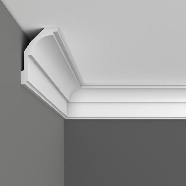 Grand Decor Kroonlijst P872 (97 x 63 mm), polyurethaan, lengte 2 m