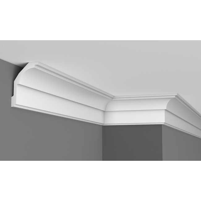 Grand Decor Kroonlijst P872 (97 x 63 mm), polyurethaan, lengte 2 m