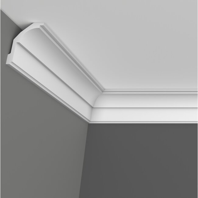 Grand Decor Cornice P872 (97 x 63 mm), polyurethane, length 2 m