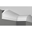 Grand Decor Cornice P907 (123 x 107 mm), polyurethane, length 2 m