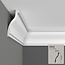 Grand Decor Ceiling moulding P918 (131 x 59 mm), polyurethane, length 2 m