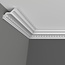 Grand Decor Ceiling moulding C738 (85 x 85 mm), polyurethane, length 2 m