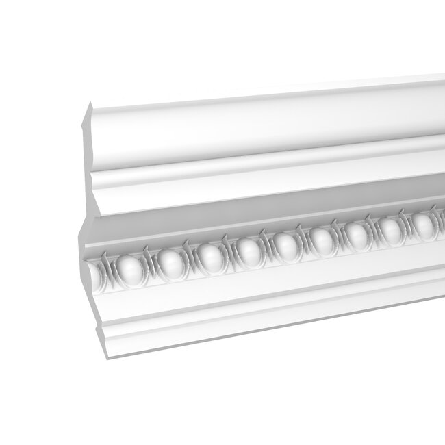 Grand Decor Cornice C755 (130 x 120 mm), polyurethane, length 2 m