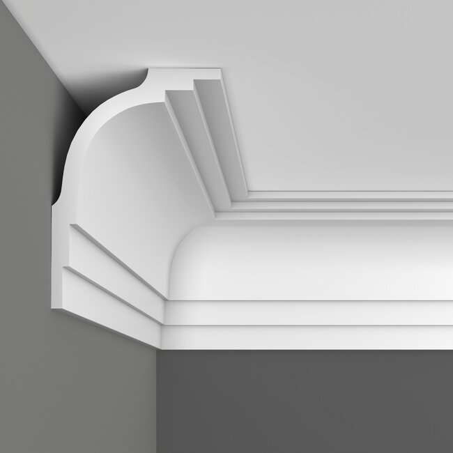 Grand Decor Cornice P880 (170 x 120 mm), polyurethane, length 2 m