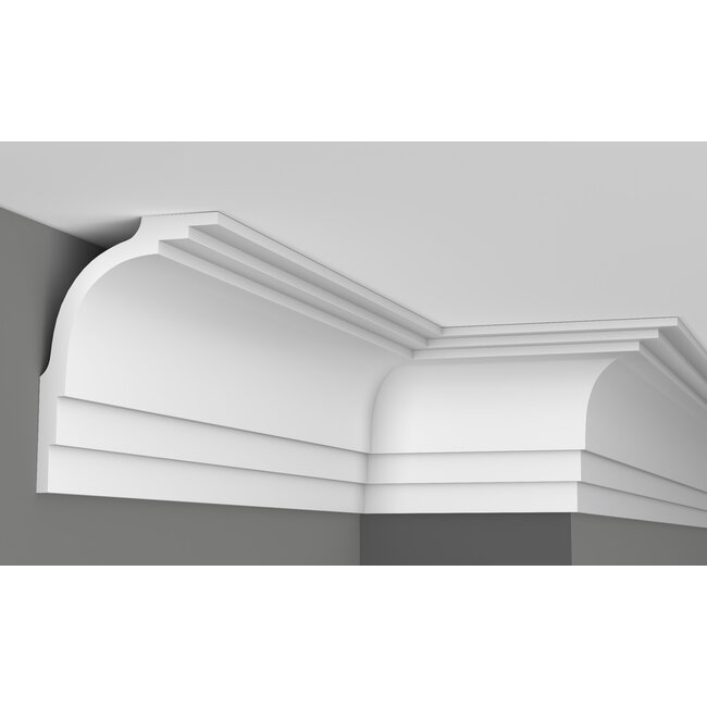 Grand Decor Cornice P880 (170 x 120 mm), polyurethane, length 2 m