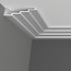 Grand Decor Steps ceiling moulding P886 (190 x 50 mm), polyurethane, length 2 m