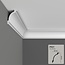 Grand Decor Cornice P821 (70 x 50 mm), polyurethane, length 2 m