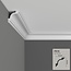 Grand Decor Cornice P810 (53 x 53 mm), polyurethane, length 2 m