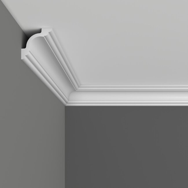 Grand Decor Kroonlijst P810 (53 x 53 mm), polyurethaan, lengte 2 m