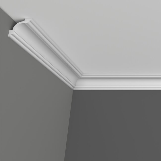 Grand Decor Kroonlijst P810 (53 x 53 mm), polyurethaan, lengte 2 m