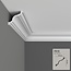 Grand Decor Kroonlijst P819 (64 x 69 mm), polyurethaan, lengte 2 m