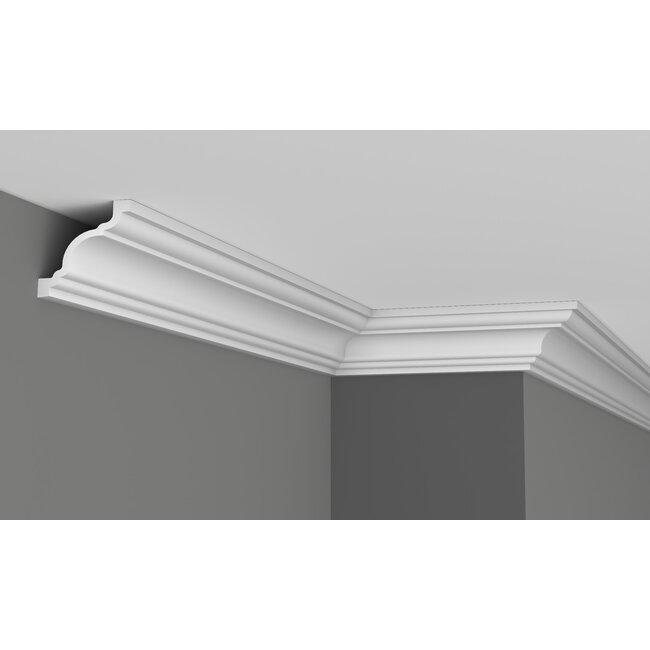 Grand Decor Cornice P819 (64 x 69 mm), polyurethane, length 2 m