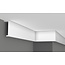 Grand Decor Gordijnlijst P890 (110 x 40 mm), polyurethaan, lengte 2 m