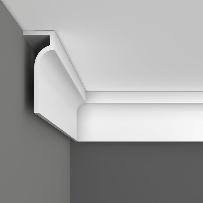Grand Decor Curtain moulding P891 (130 x 50 mm), polyurethane, length 2 m