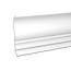 Grand Decor Cornice P811 (140 x 137 mm), polyurethane, length 2 m