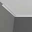 Grand Decor Cornice P879 (30 x 20 mm), polyurethane, length 2 m