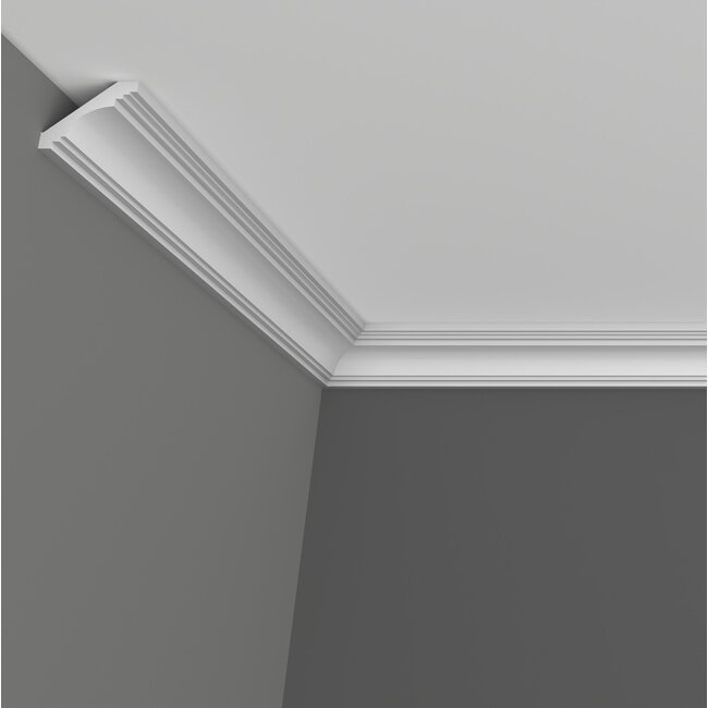 Grand Decor Cornice P925 / K234 (45 x 52 mm), polyurethane, length 2 m