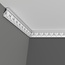Grand Decor Cornice C747 (64 x 30 mm), polyurethane, length 2 m