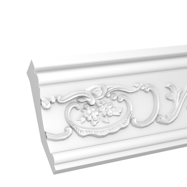 Grand Decor Cornice C748 (75 x 35 mm), polyurethane, length 2 m