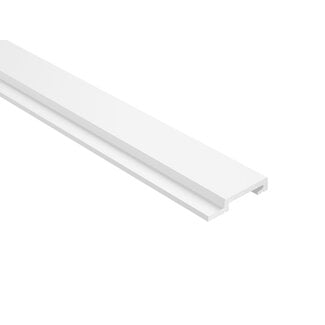 Mardom Decor Right end piece GROSSO L0501RT | White | 200 x 6.5 x 1.2 cm