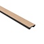 Mardom Decor Eindstuk links GROSSO L0502LT | Licht eiken | 200 x 4,9 x 1,2 cm