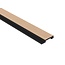 Mardom Decor Eindstuk rechts GROSSO L0502RT | Licht eiken | 200 x 6,5 x 1,2 cm
