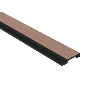 Mardom Decor Right end piece GROSSO L0503RT | Grey oak | 200 x 6.5 x 1.2 cm