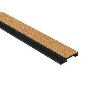 Mardom Decor Right end piece GROSSO L0505RT | Natural oak | 200 x 6.5 x 1.2 cm