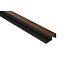 Mardom Decor Eindstuk rechts LARGO L0304RT | Donkerbruin eiken | 200 x 5,6 x 2 cm