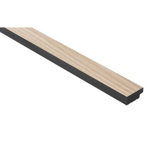 Mardom Decor Eindstuk links MEDIO L0202LT | Licht eiken | 200 x 2,8 x 1,2 cm