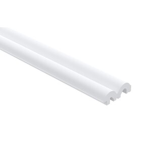 Mardom Decor Eindstuk links SERENO L0401LT | Wit | 200 x 4 x 1,25 cm