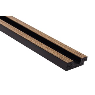 Mardom Decor Eindstuk links STRETTO L0106LT | Klassiek eiken | 200 x 3,6 x 1,2 cm