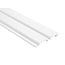 Mardom Decor 3D wall panel L0501T LAMELLI GROSSO | 12 cm wide | length 2 metres | White