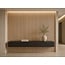 Mardom Decor 3D wall panel L0502T LAMELLI GROSSO | 12 cm wide | length 2 metres | Light oak