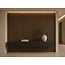 Mardom Decor 3D wall panel L0504T LAMELLI GROSSO | 12 cm wide | length 2 metres | Dark brown oak